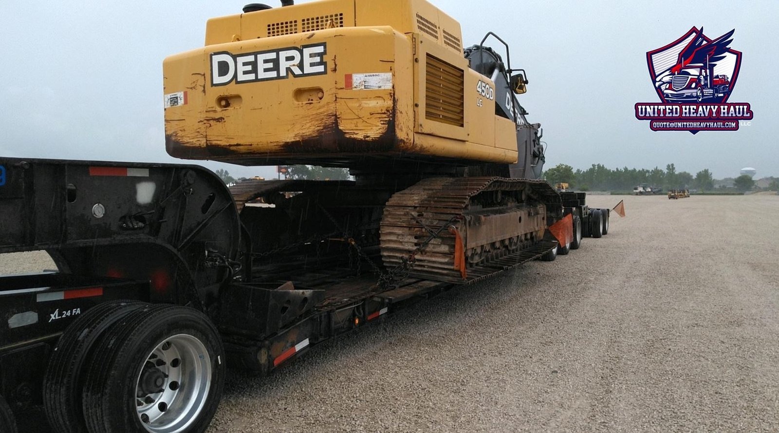 John Deer 450DLC Oversized Transportation 